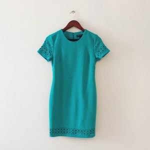 Banana Republic • Laser Cut Short Sleeve Dress